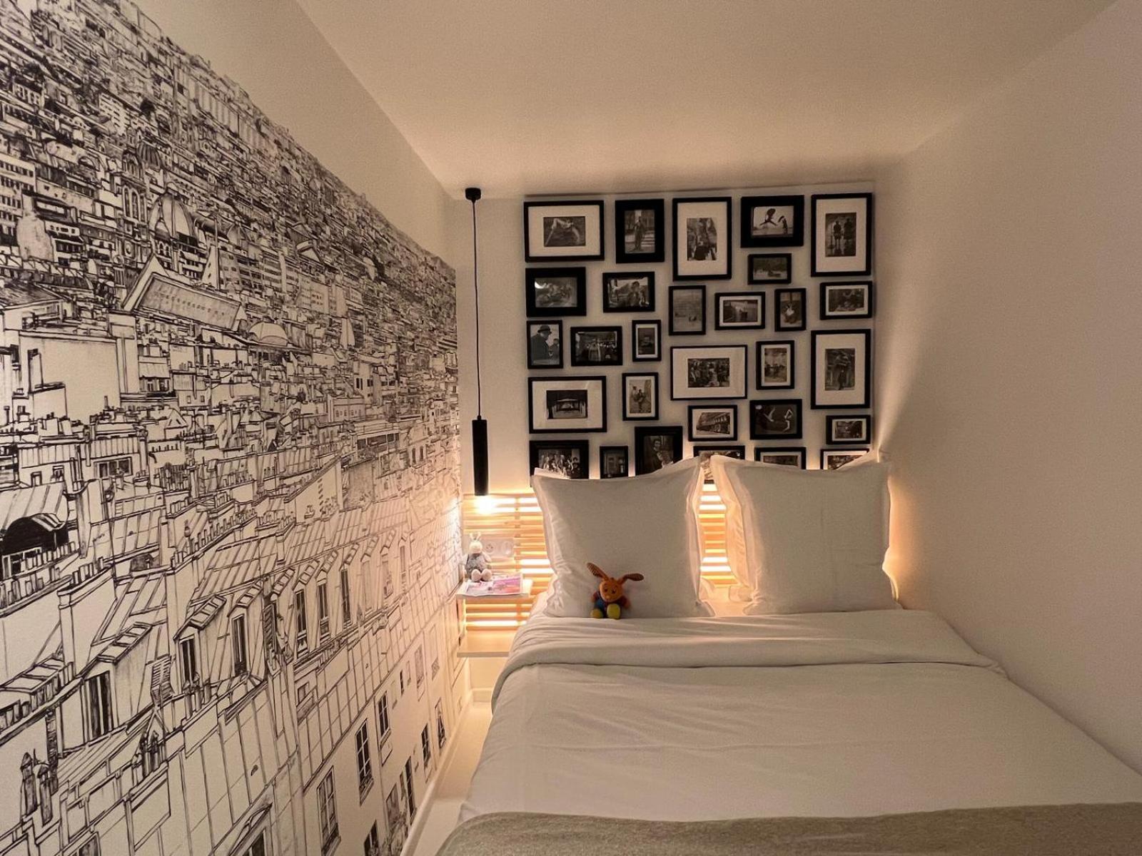 Appartement Design Quartier Montmartre-Sacre-Coeur! Paris Xviiie Exterior photo